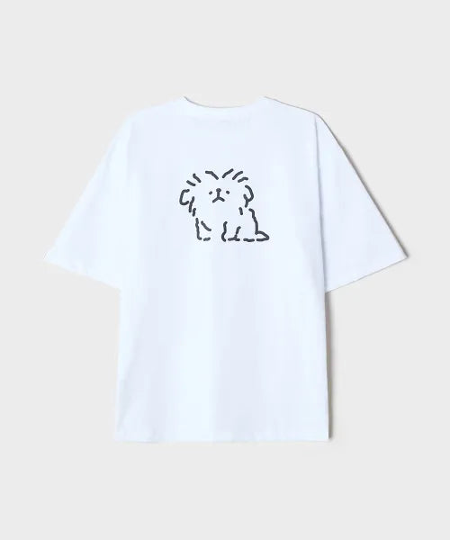韓國 SPAO Maltese Short Sleeve T-shirt【SP443】