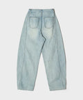 韓國 SPAO Women's Balloon Wide Jeans【SP447】