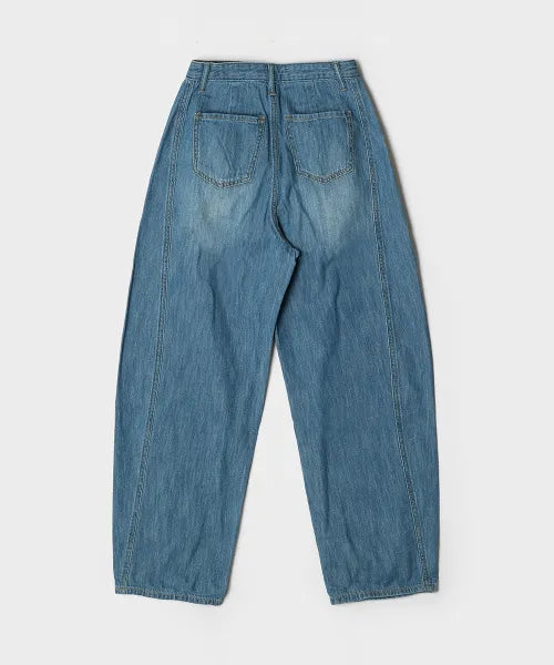 韓國 SPAO Women's Balloon Wide Jeans【SP447】