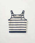 韓國 Satur (W) Square Neck Striped Sleeveless【SR417】
