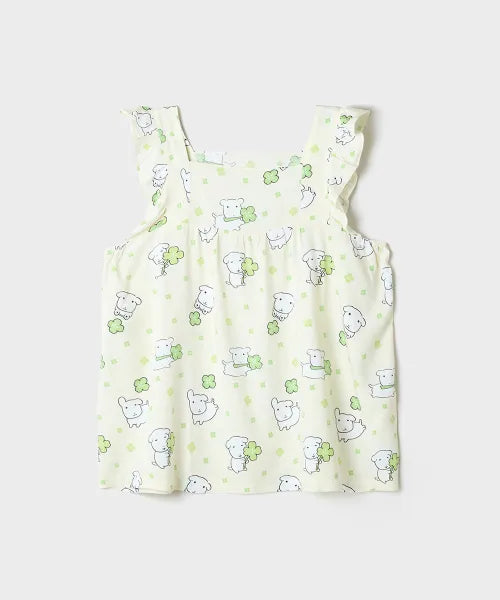 韓國 SPAO Frill Sleeveless Pajamas【SP442】