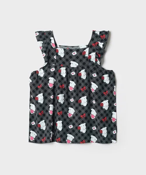 韓國 SPAO Frill Sleeveless Pajamas【SP442】