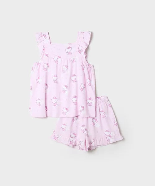 韓國 SPAO Twinkle Frill Sleeveless Pajamas【SP441】