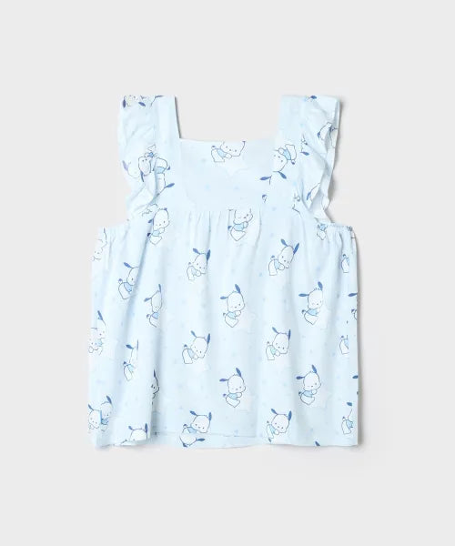 韓國 SPAO Twinkle Frill Sleeveless Pajamas【SP441】