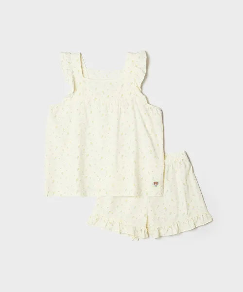 韓國 SPAO Frill Sleeveless Pajamas【SP440】