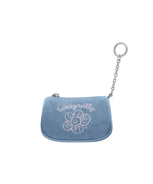 韓國 Wacky Willy Women's Denim Pouch Set【WW268】