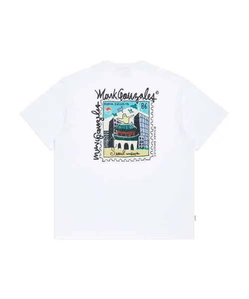 韓國 Mark Gonzales Korea Edition Gwanghwamun Short Sleeve T-shirt【MG353】