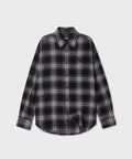 韓國 WhoAU Sheer Check Shirts【WA387】