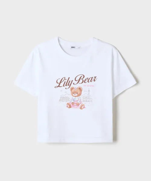 韓國 SPAO Lily Hanbok Short Sleeve T-shirt【SP476】