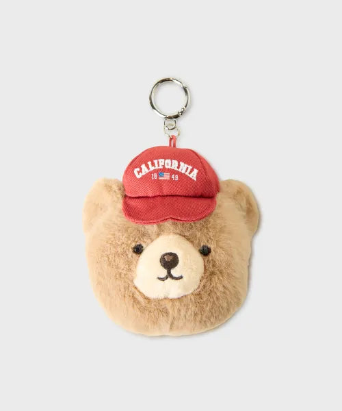 韓國 WhoAU Fluffy Steve Mini Pouch Charm【WA389】