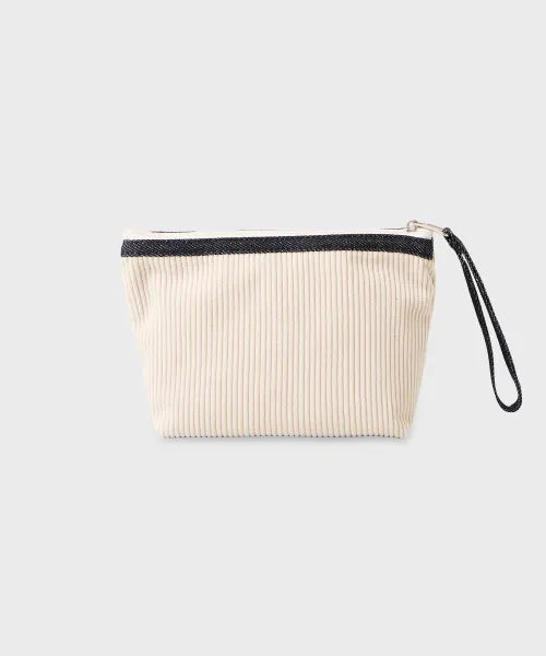 韓國 WhoAU Bear Embroidery Pouch【WA390】
