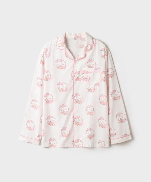 韓國 SPAO Meonjakgwi Something Small and Cute Long-Sleeve Pajamas【SP472】