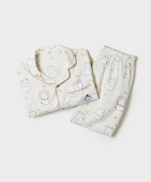 韓國 SPAO Ganadi Long-sleeve Pajamas【SP470】
