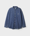韓國 SPAO Oversized Denim Shirt【SP475】