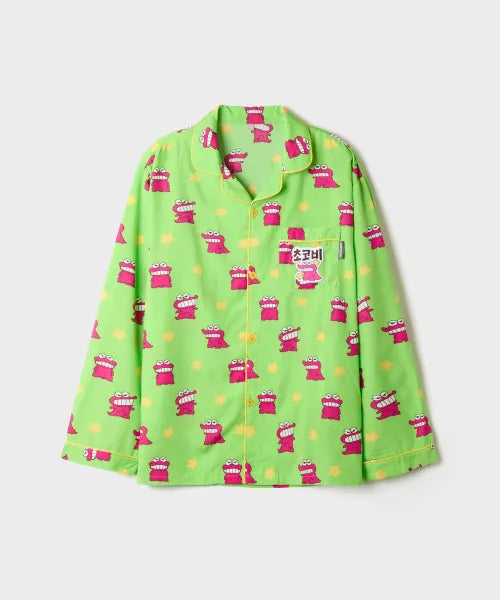 韓國 SPAO Crayon Shin-chan Long-sleeved Pajamas【SP471】