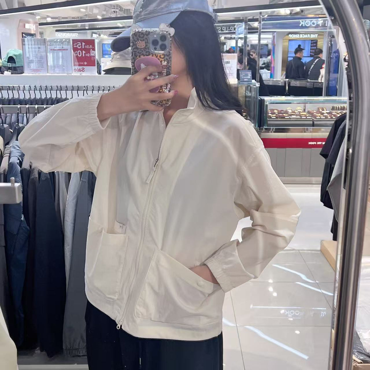 韓國 Snowpeak Root Women's Stand Neck Windbreaker (防水防曬面料)【SN162】