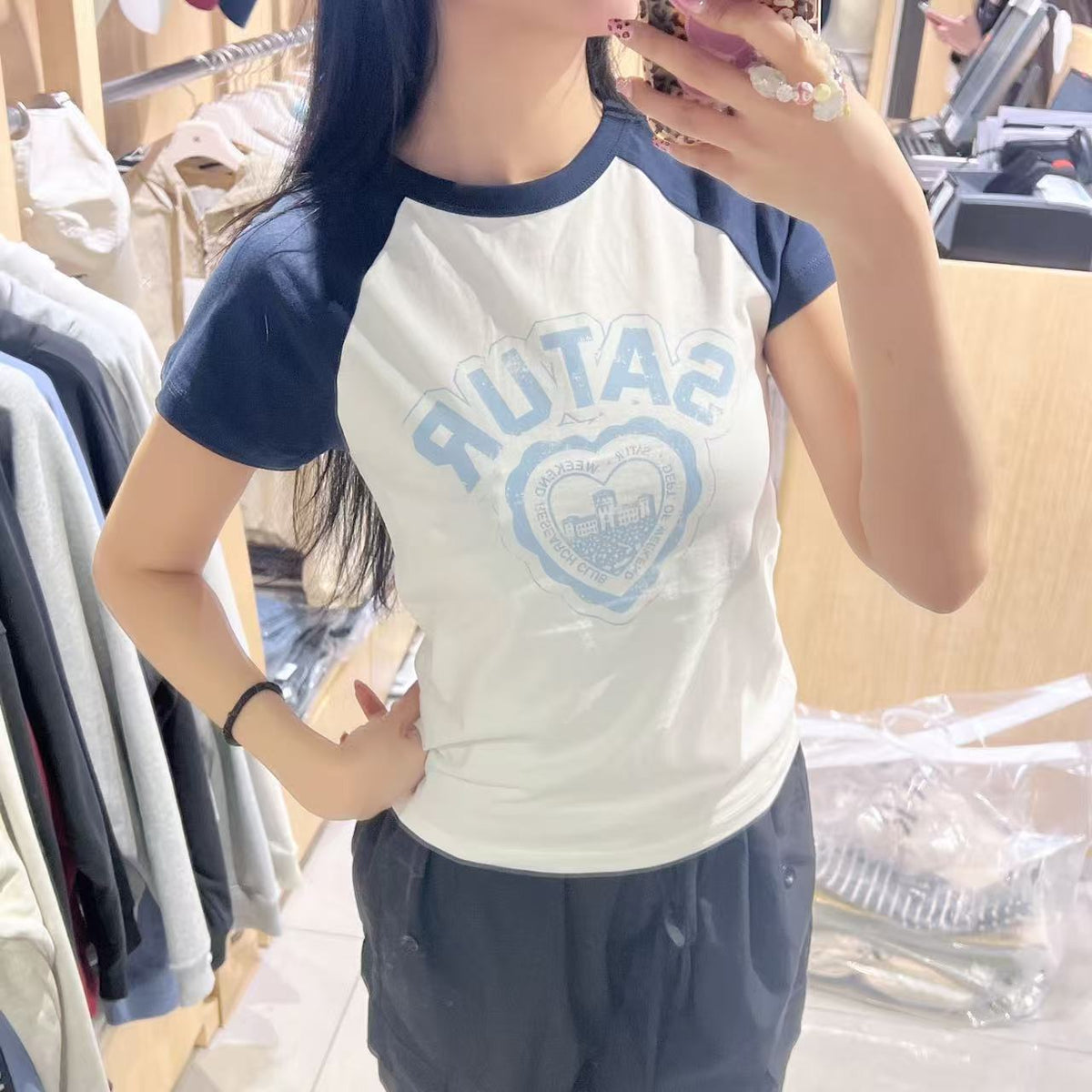 韓國 Satur T-Shirt【SR363】