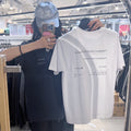 韓國 Snowpeak Aerocool Lettering Woven Patch Short Sleeve T-shirt (涼爽面料)【SN119】