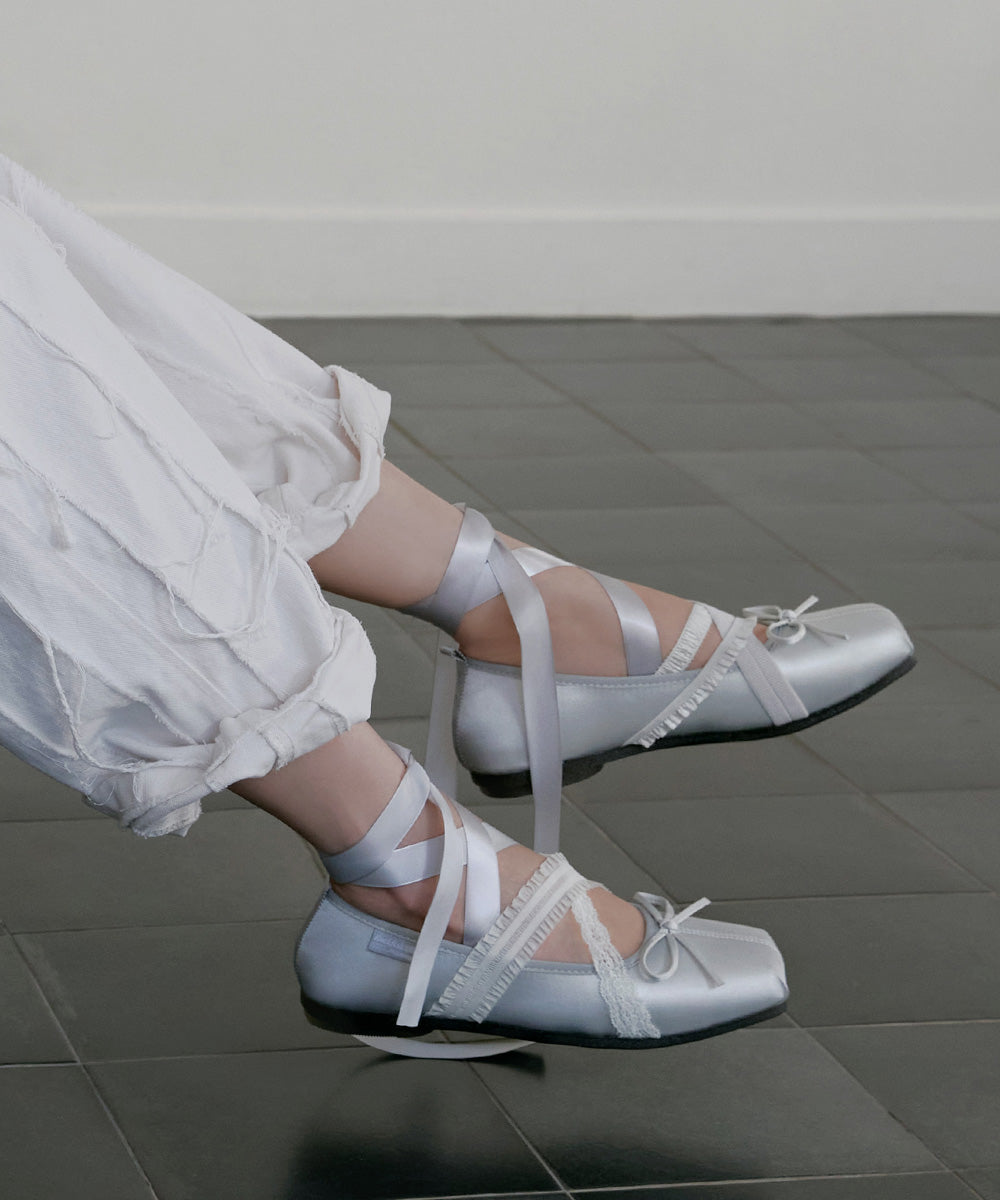 韓國 Rockfish Banding Ballet Flats【RH015】