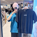韓國 National Geographic Nature Cooling Logo Semi-Overfit Short Sleeve T-shirt【NG955】