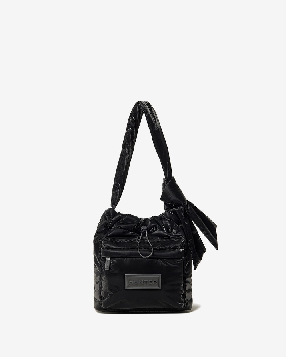 韓國 Hunter Glossy Ribbon Drawstring Bucket【HR063】