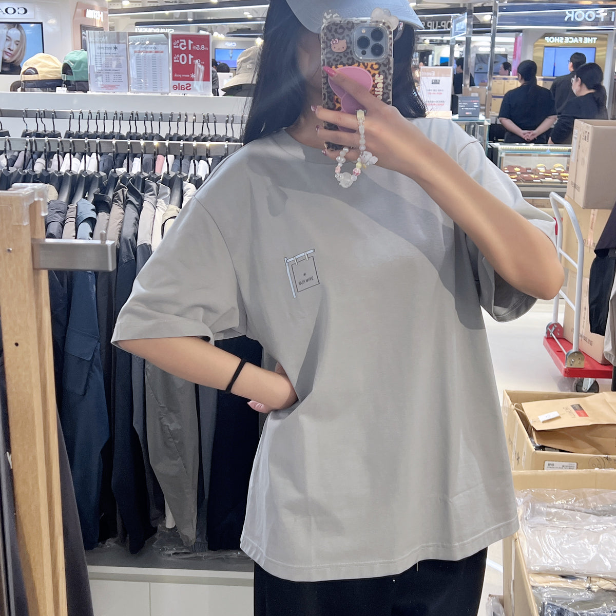 韓國 Snowpeak Aerocool Mug Graphic Short Sleeve T-shirt (涼爽面料)【SN111】