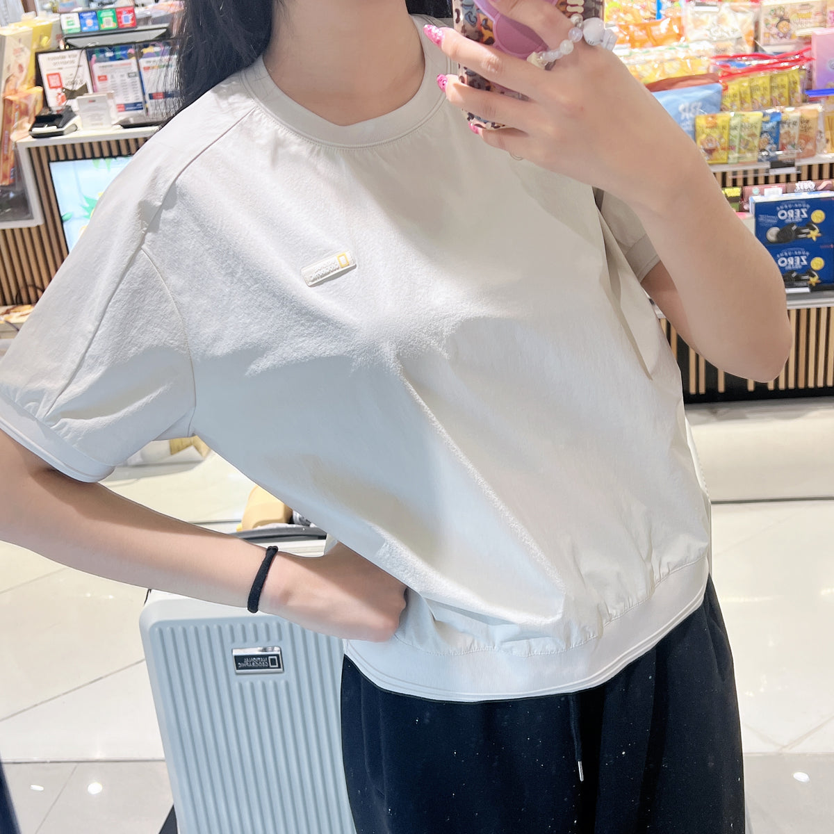 韓國 National Geographic T-shirt (涼爽速乾防曬面料)【NG877】