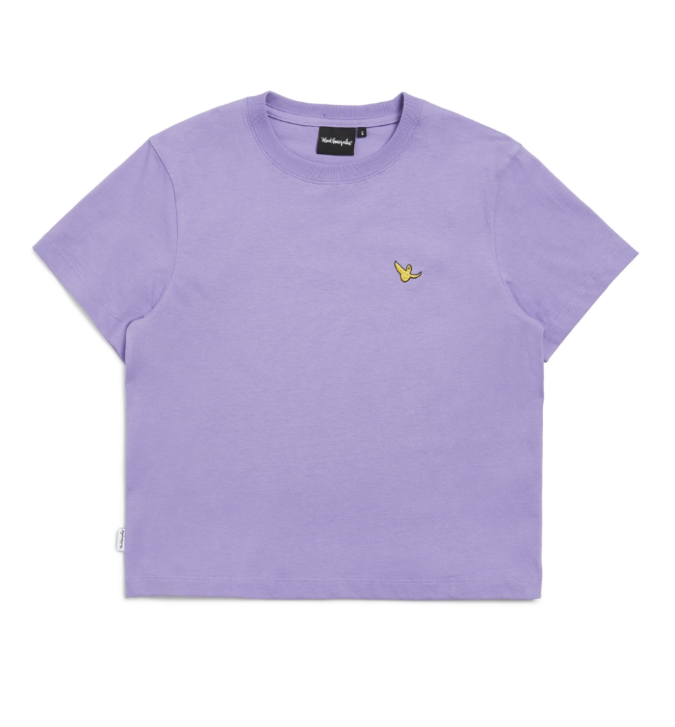 韓國 Mark Gonzales Women's Angel Wappen Crop Short Sleeve T-shirt【MG305】