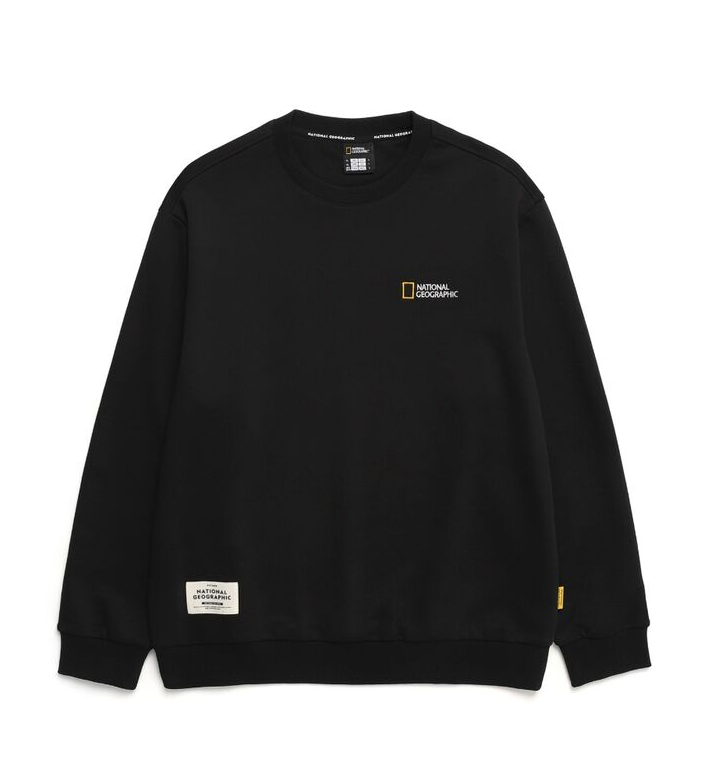 韓國 National Geographic 男女同款 Paul Haas Small Logo Sweatshirt【NG1173】