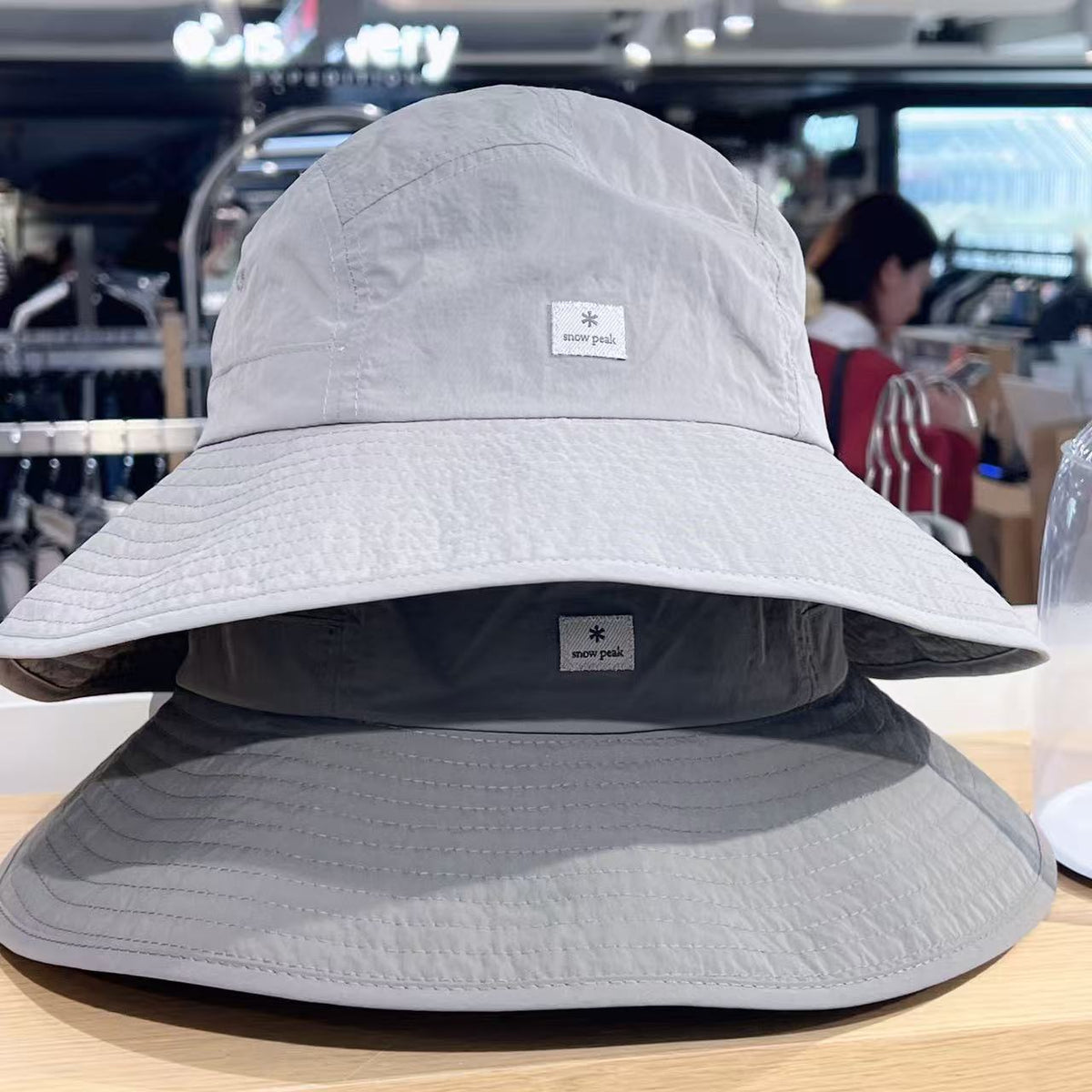 韓國 Snowpeak Ecco Taslan Sunshade Wide Hat (防水防曬面料)【SN181】