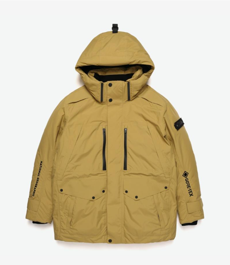 韓國 National Geographic 男款 Polar Bear Gore-Tex Down Jacket【NG1106】