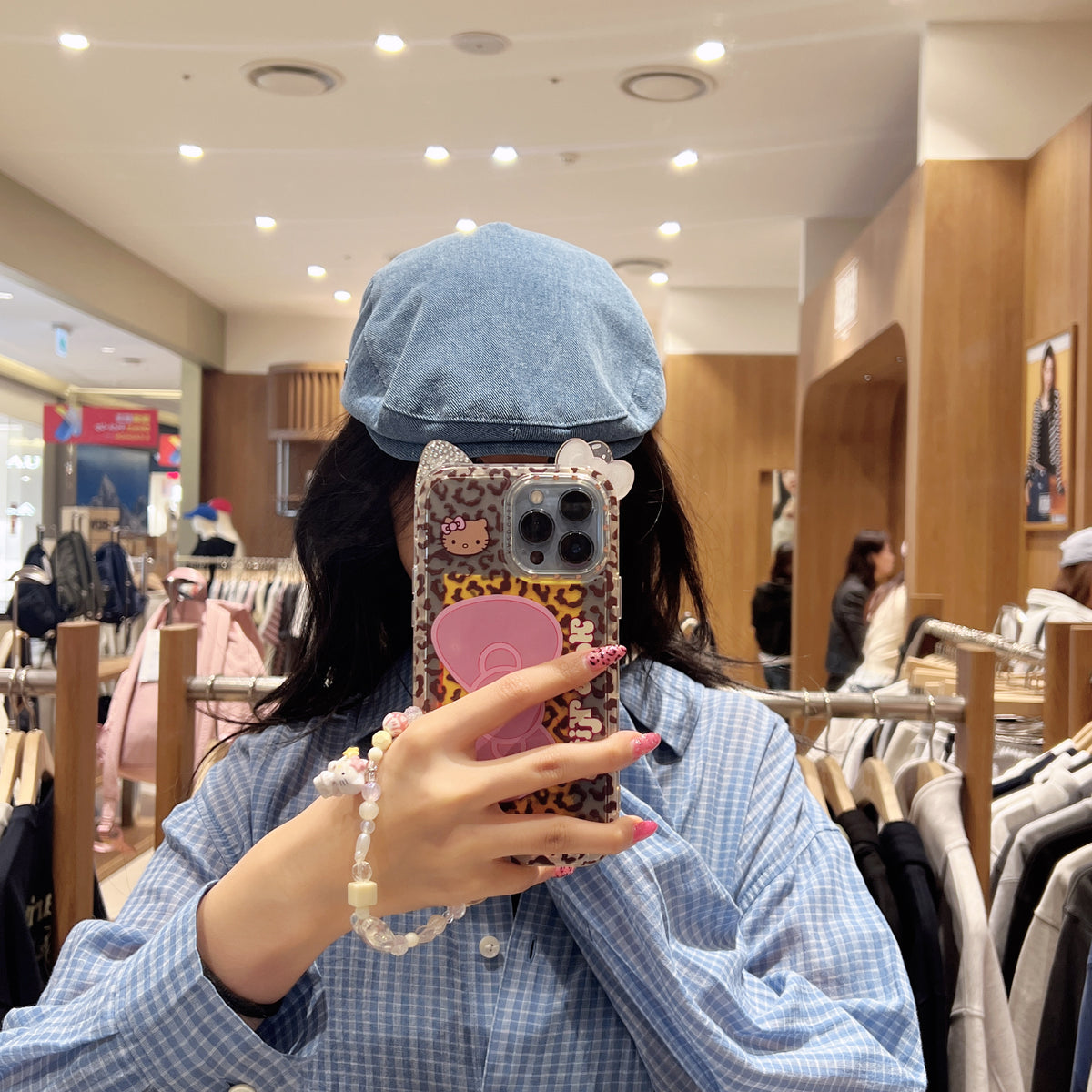韓國 Marithe Francois Girbaud Circle Logo Hunting Cap【MD261】