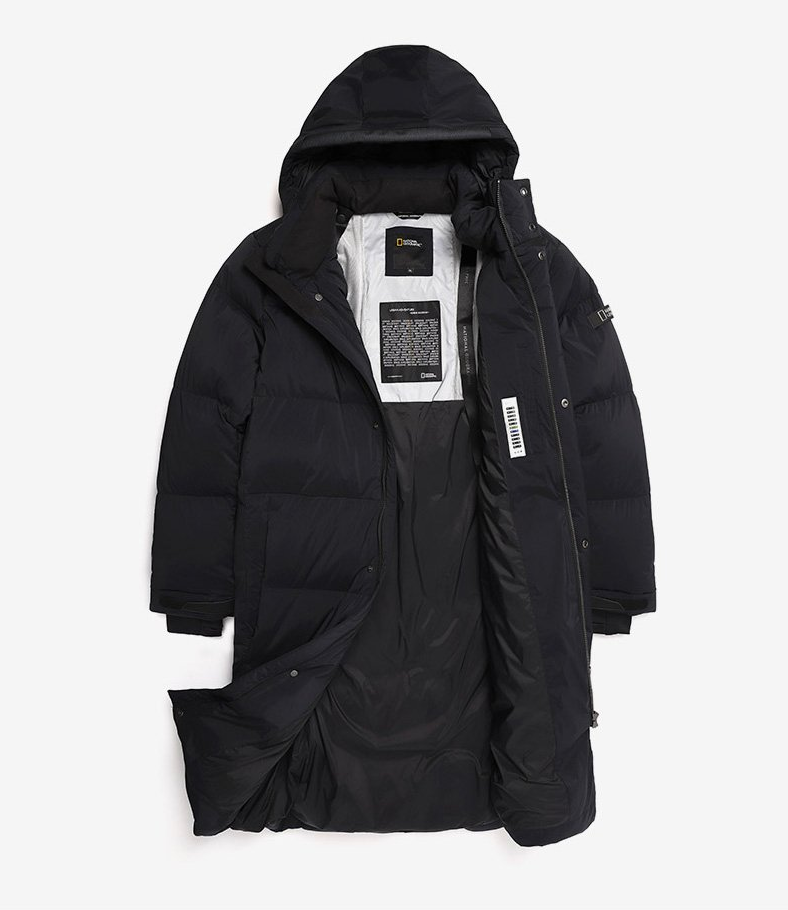 韓國 National Geographic 男女同款 Caiman Pro RDS Goose Down Long Padded Jumper【NG1129】
