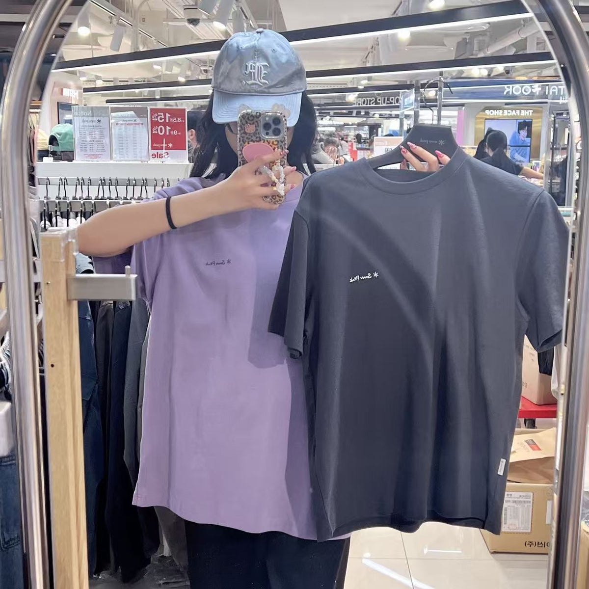 韓國 Snowpeak Sorona Crayon Short Sleeve T-shirt【SN113】