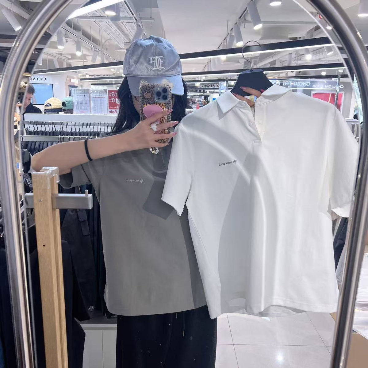 韓國 Snowpeak Classic Woven Short Sleeve Polo Shirt【SN140】
