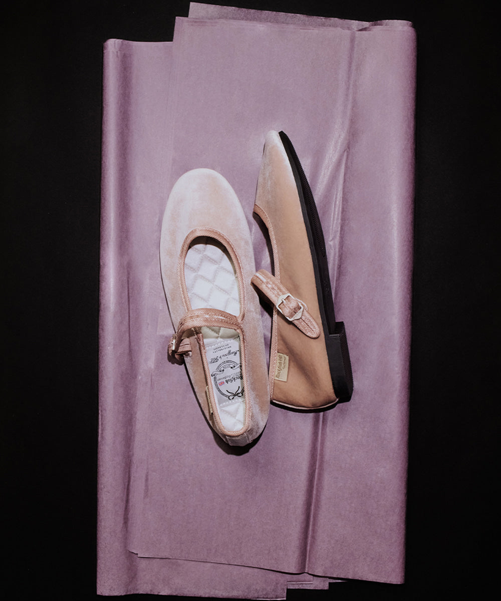 韓國 Rockfish Bella Quilted Maryjanes【RH013】