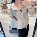 韓國 National Geographic Light Pack Hooded Full-Zip Windbreaker (防曬面料)【NG869】