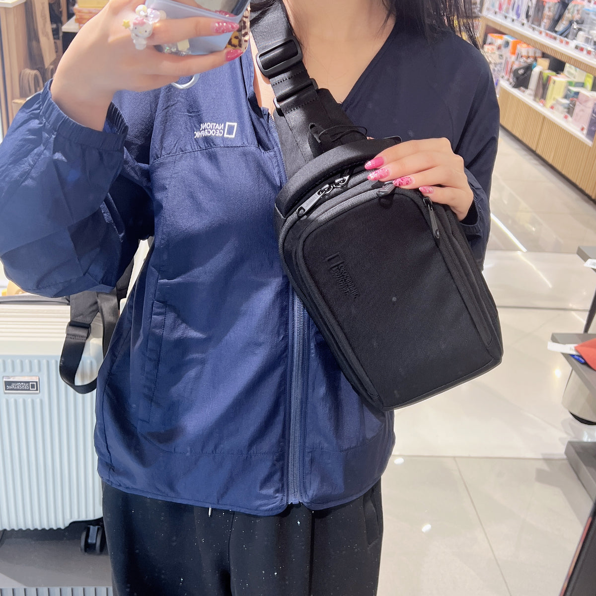 韓國 National Geographic Urban Simple Sling Bag【NG893】