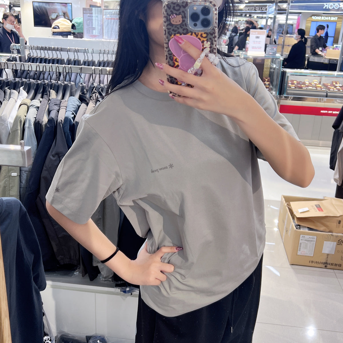 韓國 Snowpeak T-shirt (防曬面料)【SN131】