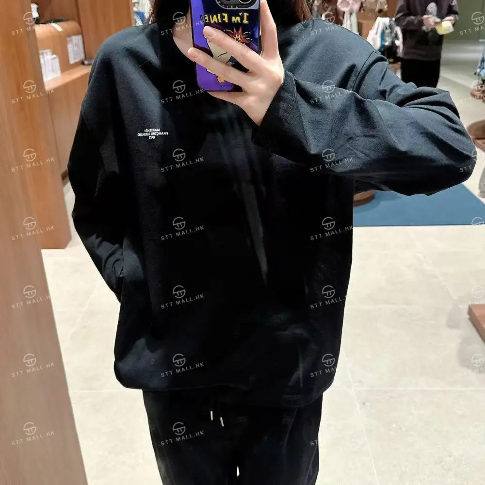 韓國 Marithe Francois Girbaud 2 Pack Lettering Logo Long Sleeve Tee【MD191】