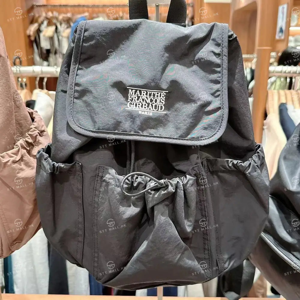 韓國 Marithe Francois Girbaud Claasic Logo Stooper Pocket Backpack【MD126】 一般商品