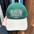 韓國 Marithe Francois Girbaud Classic Logo 6Panel Color Block Cap【MD110】 Beige 一般商品