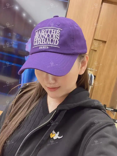 韓國 Marithe Francois Girbaud Classic Logo Cap【MD035】