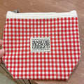韓國 Marithe Francois Girbaud Classic Logo Cheak Pouch【MD116】 Red 一般商品