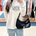 韓國 Marithe Francois Girbaud Classic Logo Hobo Bag【MD019】 一般商品