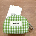 韓國 Marithe Francois Girbaud Regular Logo Mini Keyring Pouch【MD115】 Light Green 一般商品