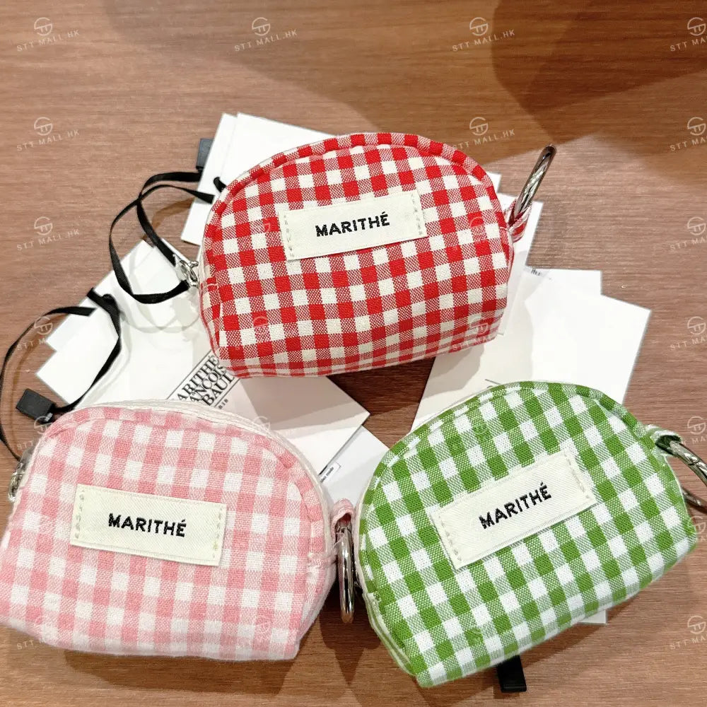 韓國 Marithe Francois Girbaud Regular Logo Mini Keyring Pouch【MD115】