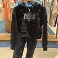 韓國 Marithe Francois Girbaud Women’s Embroidery Classic Logo Crop Hoodie Zipup【MD086】 一般商品