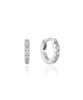 韓國 Lloyd Silver 925 Basic Setting 10mm One-Touch Hoop Earrings【LD001】