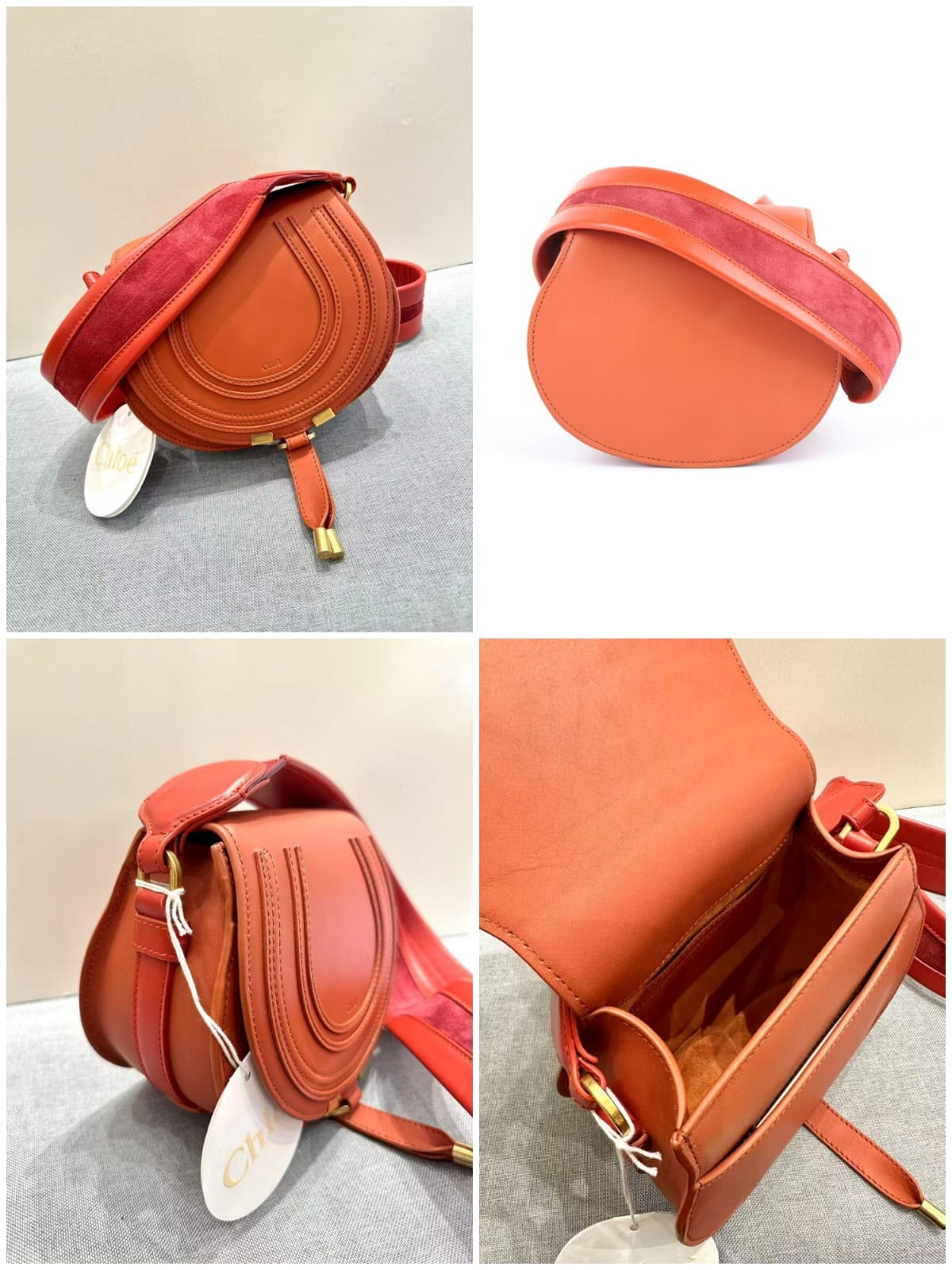 Chloe Small Marcie Saddle Crossbody Bag [SM1562]